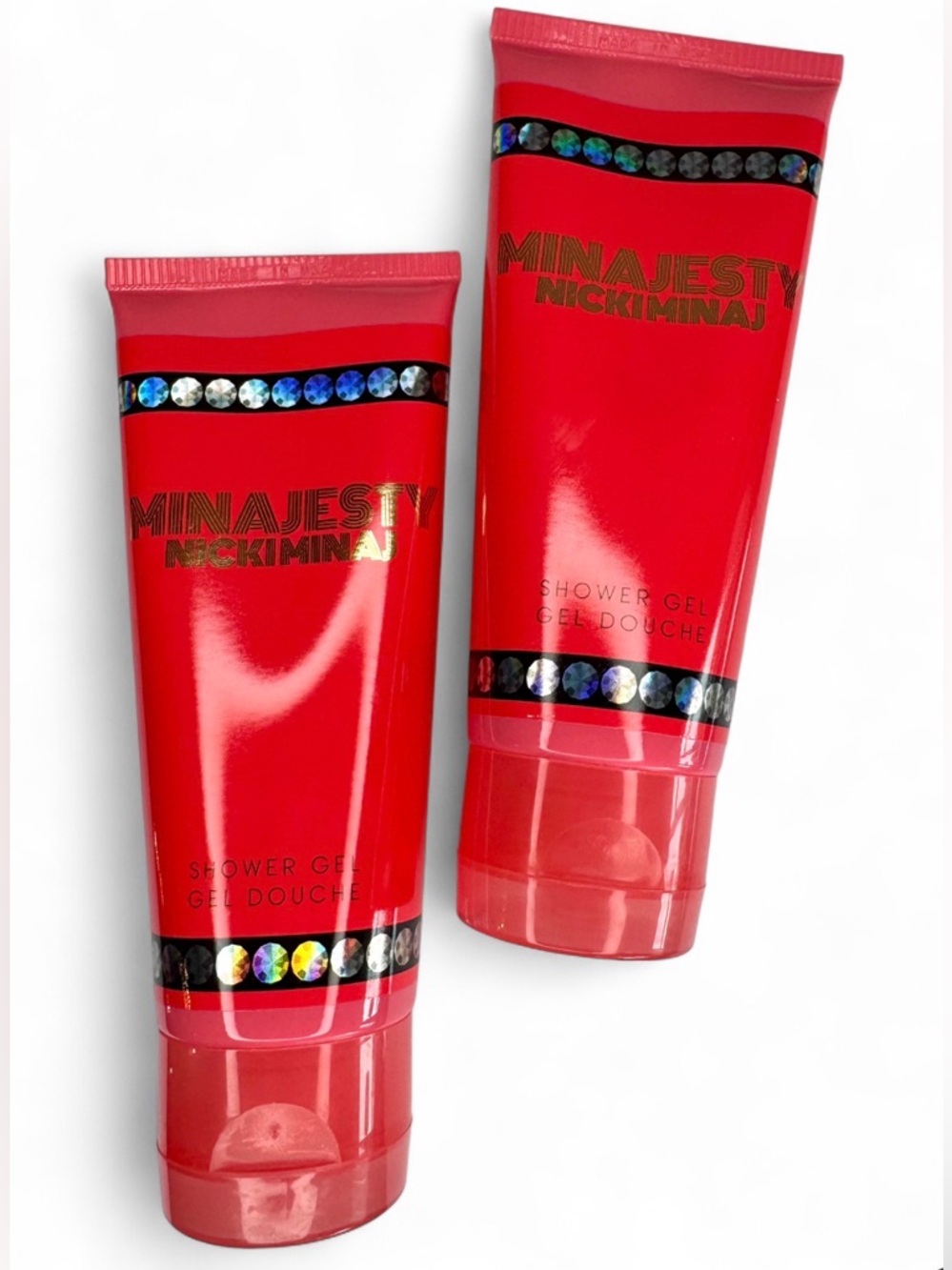 🟢3/$25 🆕 2 Nicki Minaj Minajesty Shower Gel Set 100mL New Discontinued